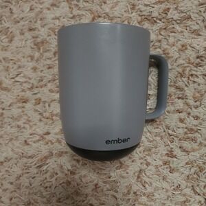 Ember Smart Mug 2 Unisex 14oz Gray Temperature Control Ceramic CM19P Not Tested